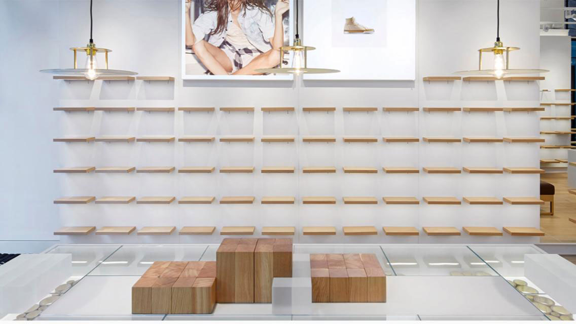 Проект: Търговски обект Clarks, Лондон - Студио за интериорен дизайн в ...